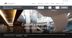 Desktop Screenshot of hotelmurcianelva.com